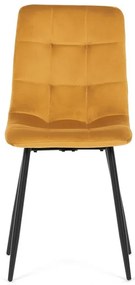 Sárga Bársony Étkezőszék. CT-281 YEL4