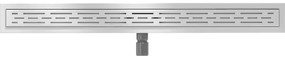 Mexen Lapos rozsdamentes acél zuhanyfolyó 100 cm minta M01, 1020100-15