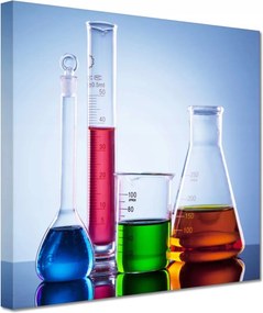 Festmények 20x20 Különböző kémiai edények
