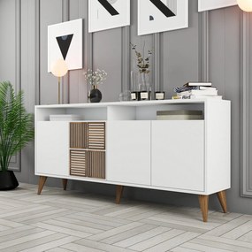 Konzolasztal Milan 160 - Fehér