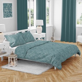 Pamut ágynemű FROSTLINE kékeszöld Ágyneműhuzat mérete: 70 x 90 cm | 140 x 200 cm