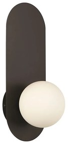 Maytoni MOD419WL-01B - Fali lámpa BAO 1xG9/28W/230V fekete MOD419WL-01B