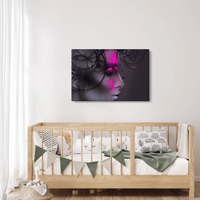 Egy nő képe (90x60 cm)