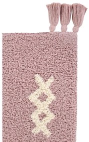 Rózsaszín mosható kézi szövésű pamut gyerek szőnyeg 140x200 cm Noah – Lorena Canals
