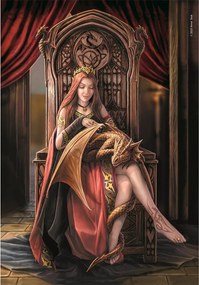 Anne Stokes Friends Forever 1000 db-os Compact puzzle Clementoni
