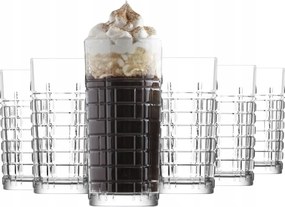 Italos pohár vízleveshez Magas Sia Brit 356 ml 6 db