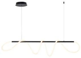 Zuma Line 20006PM-BK - LED Csillár zsinóron BALBO LED/45W/230V 3000/4000/6000K