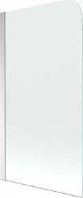 Mexen Felix 1-szárnyú fürdőkád paraván 70 x 140 cm, átlátszó, króm - 890-070-001-01-00