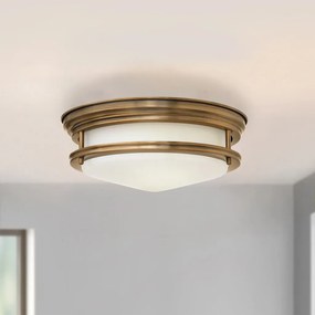 Quintiesse HADRIAN QN-HADRIAN-FS-BR-OPAL Süllyesztett mennyezeti lámpa 2x40W/E27 IP44