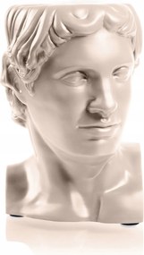 Virágtartó Hermes Light Beige Poli 10 cm Görög Isten