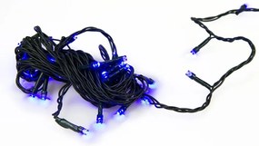 Karácsonyi fényfüzér - 100 LED - 10 m - kék