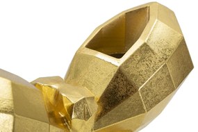 Váza pillangó arany 22,5x8x15cm