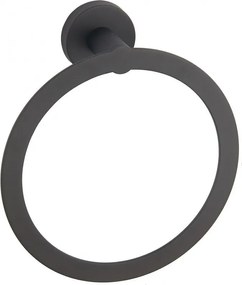 Mexen Tiber törölközőtartó, fekete - 7050532-70