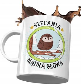 Stefánia Születésnapi Bögre Névnapi Ajándék Nyomtatott Fotóval