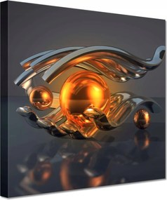 Festmények 20x20 Absztrakt Golyók a kézben