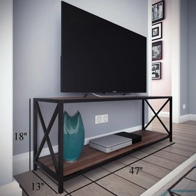 Xena - Black, Walnut