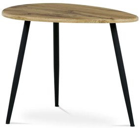 Tárolóasztal 60×40 cm, MDF, Tölgy. AF-3011 OAK