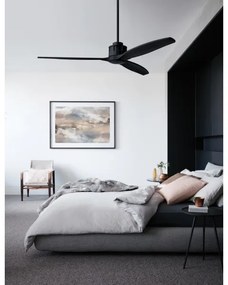 Lucci air 210508 - Mennyezeti ventilátor AIRFUSION AKMANI paulownia/fekete + távirányító