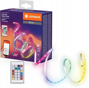Led szalag 15.5W Rgb Távirányító Tompítható 3m Smart+ WiFi Flex Ledvance