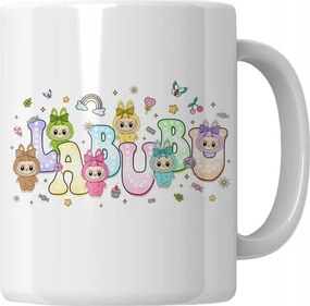 Labubu Rainbow Bögre Ajándék Neki Lánya 18-99