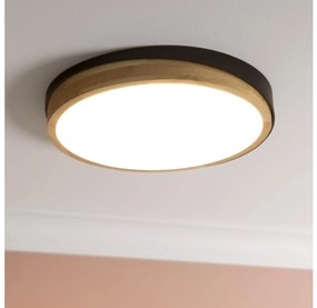 Brilliant - LED Dimmelhető mennyezeti lámpa BAARLO LED/24W/230V átm. 35 cm fekete