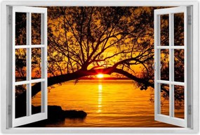 Poszterek 60x40 Tengerpart Fa Tenger