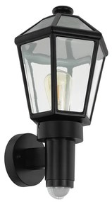 Eglo 97257- Kültéri fali lámpa érzékelővel MONSELICE 1xE27/28W/230V IP44 97257
