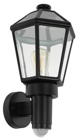 Eglo Eglo 97257- Kültéri fali lámpa érzékelővel MONSELICE 1xE27/28W/230V IP44 EG97257
