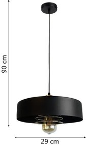 Csillár zsinóron VEST 1xE27/60W/230V