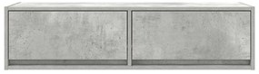 TV Szekrény Betongrey 100x31x25,5 cm Szerelt Fa