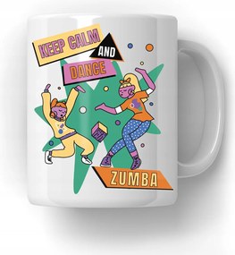 Zumba Táncos Bögre Ajándék Sportolónak Edzőterembe