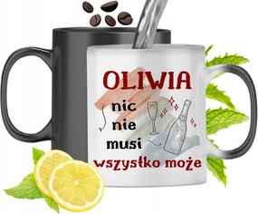 Mágikus Bögre Olíva Színváltós, fényképes nyomattal