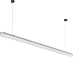 RENDL TRIDENT PRO 150 lámpatest szürke matt akril 230V LED 60W IP65 4000K