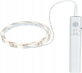 Paulmann Led szalag 1m elemes, meleg fehér, mozgásérzékelős, 2W 156lm/m3