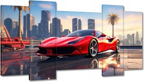 Képek 120x65 Piros Ferrari