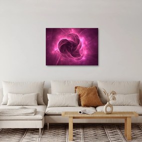 Modern rózsaszín absztrakció képe (70x50 cm)