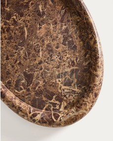 Márvány dekoratív tálca 28x43 cm Lenorel – Kave Home