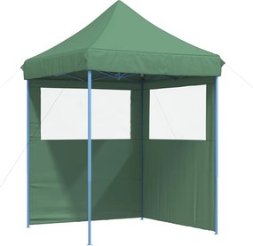 vidaXL Partysátor Zöld 200 x 200 x 306 cm Oxford Szövet