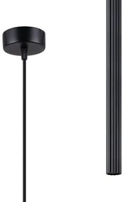 Sollux SL.1338 - Csillár zsinóron ARCHE 1xG9/8W/230V fekete