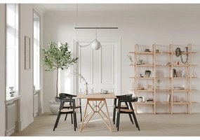 Étkezőasztal tölgyfa asztallappal 240x90 cm Tink - Gazzda