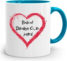 Kék Nagymama Napi Bögre Köszönöm, Hogy fényképes nyomattal Vagy
