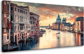 Vászonkép Velence építészet nyugat 80X40