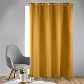 Okkersárga sötétítő függöny 135x240 cm Occult – douceur d'intérieur