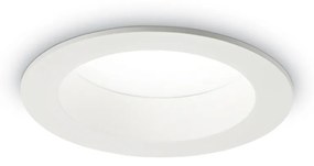 IDEAL LUX BASIC süllyesztett lámpa, 4000K természetes fehér, 1100 lm, 10W, beépített LED, 193403