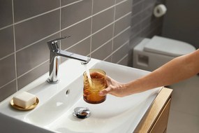 Hansgrohe Rebris E, mosdó csaptelep, CoolStart, króm, 72560000