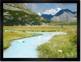 Poszterek keretben 40x30 Alpok