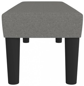 sötétszürke szövet pad 100 x 30 x 30 cm