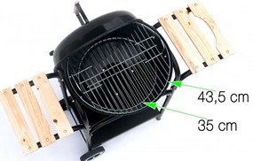 MIR270 szenes grill fedéllel