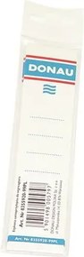 Cserecímke, iratrendezőhöz, kétoldalas, 28x153mm, DONAU, fehér (D8350)