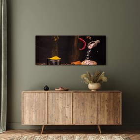 Kép - Fűszerek mozgásban (120x50 cm)